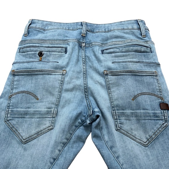 G-Star Raw Denim Jeans Mens Size 29x30 (30x27) D-Staq 3D Super Slim Stretch Blue - Picture 4 of 8